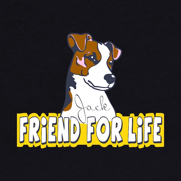 T shirt jack russell by Quannc